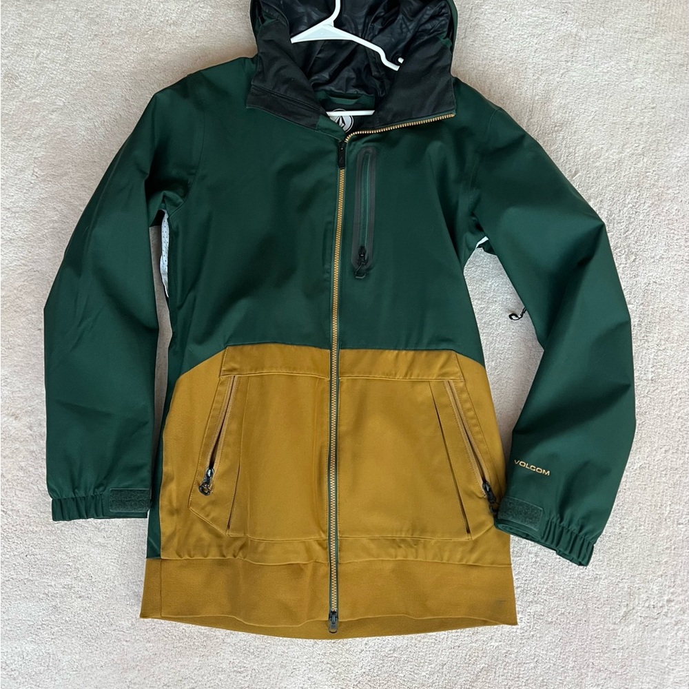 Volcom Black and Green Jacket